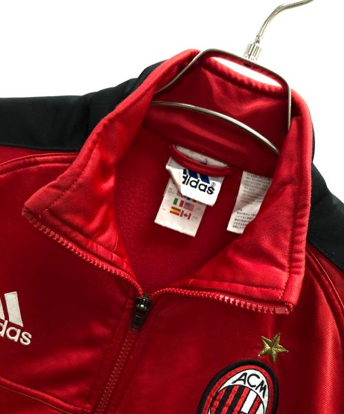 adidas（アディダス）adidas (アディダス) トラックジャケット ACミラン レッド サイズ:J 160の古着・服飾アイテム
