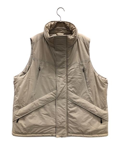 WILD THINGS（ワイルドシングス）WILD THINGS (ワイルドシングス) 中綿ベスト　モンスターパーカー ベージュ サイズ:ASIA Mの古着・服飾アイテム