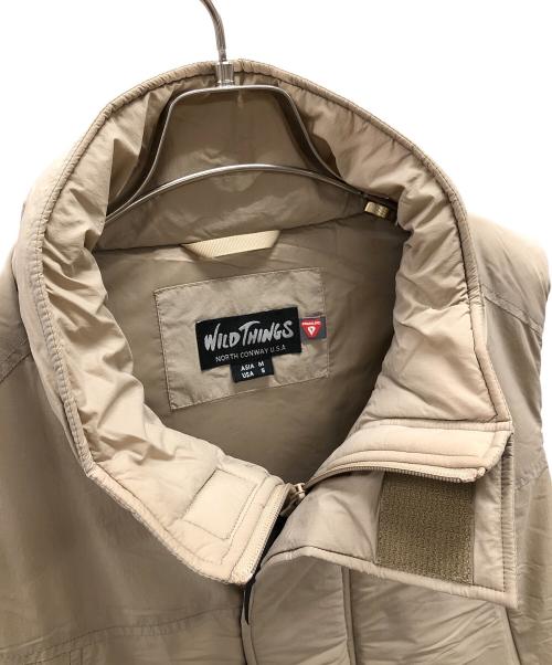 WILD THINGS（ワイルドシングス）WILD THINGS (ワイルドシングス) 中綿ベスト　モンスターパーカー ベージュ サイズ:ASIA Mの古着・服飾アイテム
