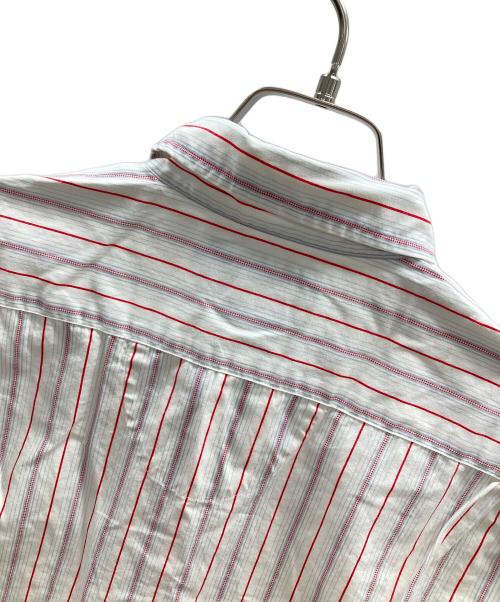 RALPH LAUREN（ラルフローレン）RALPH LAUREN (ラルフローレン) 長袖シャツ ホワイト×レッド サイズ:Mの古着・服飾アイテム