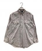 POLO RALPH LAURENポロ・ラルフローレン）の古着「長袖シャツ」｜ホワイト×レッド