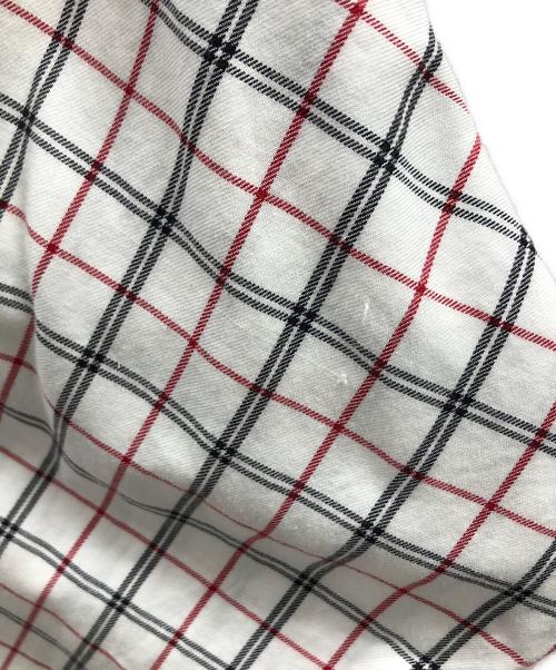 POLO RALPH LAUREN（ポロ・ラルフローレン）POLO RALPH LAUREN (ポロ・ラルフローレン) 長袖シャツ ホワイト×レッド サイズ:Lの古着・服飾アイテム