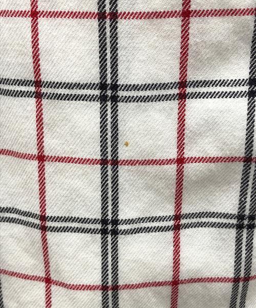 POLO RALPH LAUREN（ポロ・ラルフローレン）POLO RALPH LAUREN (ポロ・ラルフローレン) 長袖シャツ ホワイト×レッド サイズ:Lの古着・服飾アイテム