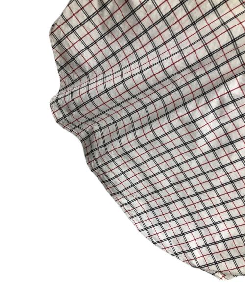 POLO RALPH LAUREN（ポロ・ラルフローレン）POLO RALPH LAUREN (ポロ・ラルフローレン) 長袖シャツ ホワイト×レッド サイズ:Lの古着・服飾アイテム