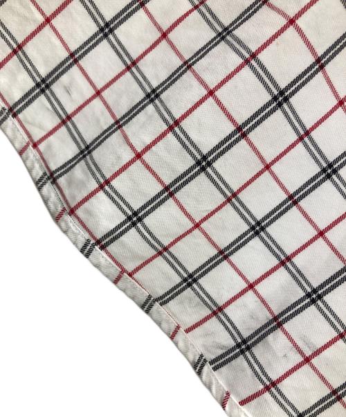 POLO RALPH LAUREN（ポロ・ラルフローレン）POLO RALPH LAUREN (ポロ・ラルフローレン) 長袖シャツ ホワイト×レッド サイズ:Lの古着・服飾アイテム