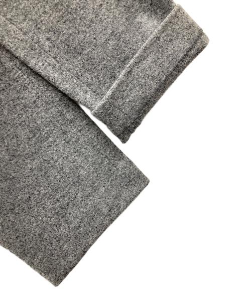 AURALEE（オーラリー）AURALEE (オーラリー) ウールパンツ WOOL LING YARN MILLED JERSEY PANTS（ウール リンヤーン ミルド ジャージー パンツ） グレー サイズ:実寸サイズにてご確認ください。の古着・服飾アイテム