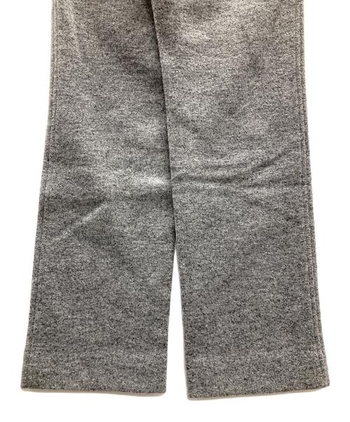 AURALEE（オーラリー）AURALEE (オーラリー) ウールパンツ WOOL LING YARN MILLED JERSEY PANTS（ウール リンヤーン ミルド ジャージー パンツ） グレー サイズ:実寸サイズにてご確認ください。の古着・服飾アイテム