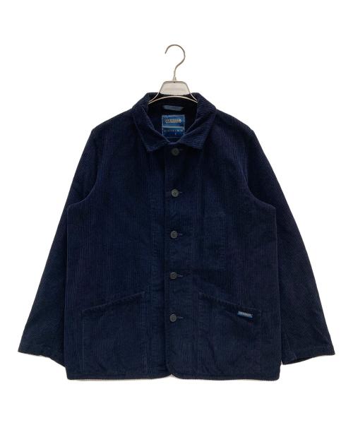 LAVENHAM（ラベンハム）LAVENHAM (ラベンハム) コーデュロイジャケット ワーカージャケット ネイビー サイズ:Lの古着・服飾アイテム