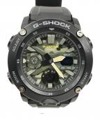 CASIOカシオ）の古着「腕時計 アナデジ G-SHOCK（ジーショック） クォーツ」｜オリーブ