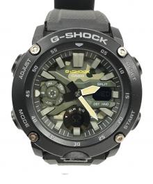 CASIO（カシオ）の古着「腕時計 アナデジ G-SHOCK（ジーショック） クォーツ」｜オリーブ