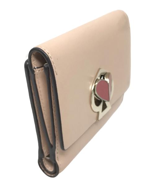 Kate Spade（ケイトスペード）Kate Spade (ケイトスペード) 2つ折り財布 ライトピンク サイズ:実寸サイズにてご確認ください。の古着・服飾アイテム