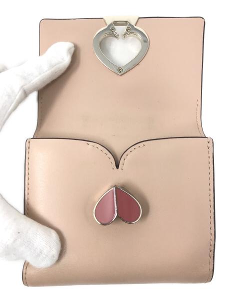 Kate Spade（ケイトスペード）Kate Spade (ケイトスペード) 2つ折り財布 ライトピンク サイズ:実寸サイズにてご確認ください。の古着・服飾アイテム