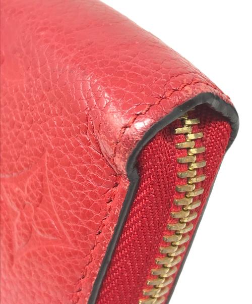 LOUIS VUITTON（ルイ ヴィトン）LOUIS VUITTON (ルイ ヴィトン) 長財布 モノグラム　ジッピーウォレット 	モノグラム・アンプラント レッド サイズ:実寸サイズにてご確認下さい。の古着・服飾アイテム