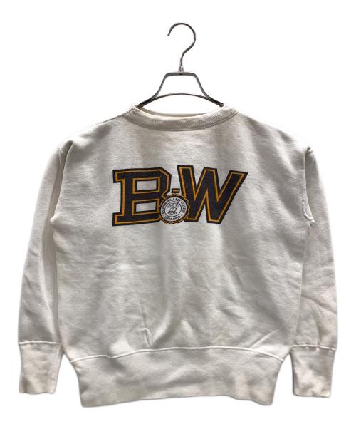 Champion（チャンピオン）Champion (チャンピオン) スウェット BALDWIN WALL ACE COLLEGE（ボールドウィン ウォレス カレッジ） ホワイト サイズ:実寸サイズにてご確認ください。の古着・服飾アイテム