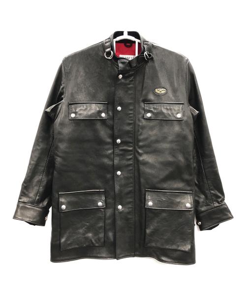 Lewis Leathers（ルイスレザース）Lewis Leathers (ルイスレザース) レザーコート  ブラック サイズ:42の古着・服飾アイテム
