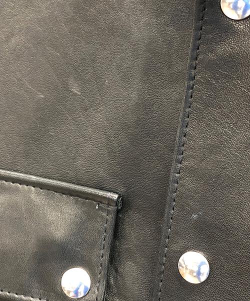 Lewis Leathers（ルイスレザース）Lewis Leathers (ルイスレザース) レザーコート  ブラック サイズ:42の古着・服飾アイテム