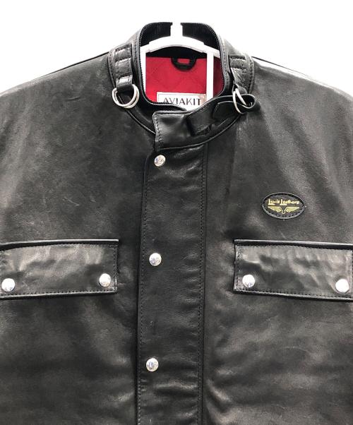 Lewis Leathers（ルイスレザース）Lewis Leathers (ルイスレザース) レザーコート  ブラック サイズ:42の古着・服飾アイテム