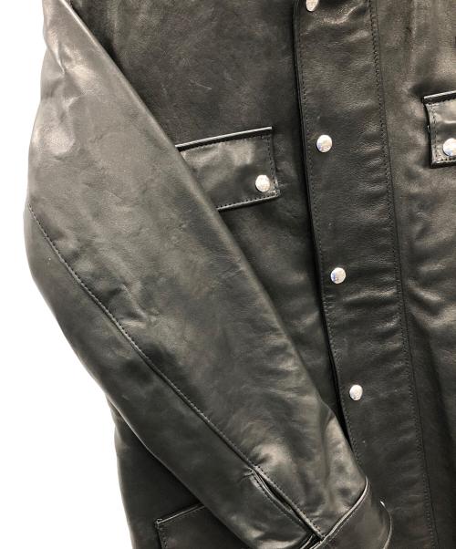 Lewis Leathers（ルイスレザース）Lewis Leathers (ルイスレザース) レザーコート  ブラック サイズ:42の古着・服飾アイテム