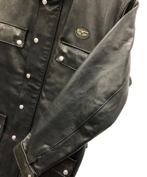 Lewis Leathers（ルイスレザース）Lewis Leathers (ルイスレザース) レザーコート  ブラック サイズ:42の古着・服飾アイテム