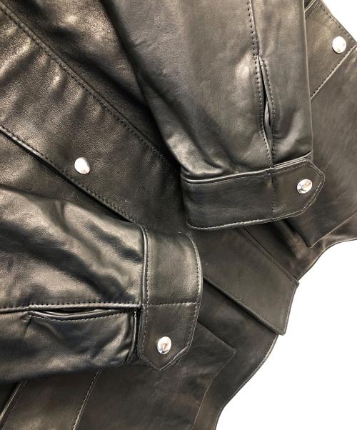 Lewis Leathers（ルイスレザース）Lewis Leathers (ルイスレザース) レザーコート  ブラック サイズ:42の古着・服飾アイテム