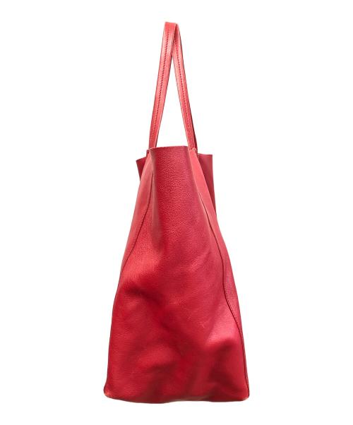 CELINE（セリーヌ）CELINE (セリーヌ) トートバッグ ホリゾンタルカバ レッド サイズ:実寸サイズにてご確認くださいの古着・服飾アイテム
