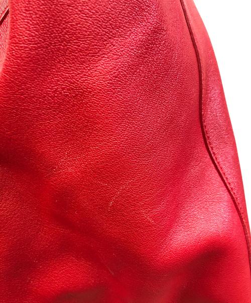 CELINE（セリーヌ）CELINE (セリーヌ) トートバッグ ホリゾンタルカバ レッド サイズ:実寸サイズにてご確認くださいの古着・服飾アイテム