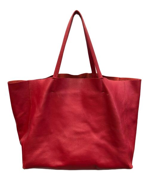 CELINE（セリーヌ）CELINE (セリーヌ) トートバッグ ホリゾンタルカバ レッド サイズ:実寸サイズにてご確認くださいの古着・服飾アイテム