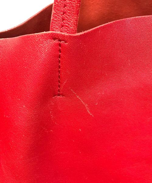 CELINE（セリーヌ）CELINE (セリーヌ) トートバッグ ホリゾンタルカバ レッド サイズ:実寸サイズにてご確認くださいの古着・服飾アイテム