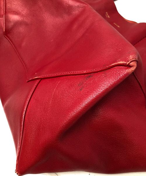 CELINE（セリーヌ）CELINE (セリーヌ) トートバッグ ホリゾンタルカバ レッド サイズ:実寸サイズにてご確認くださいの古着・服飾アイテム