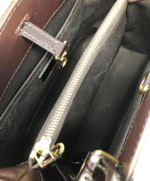 LOUIS VUITTON（ルイ ヴィトン）LOUIS VUITTON (ルイ ヴィトン) 2WAYバッグ モノグラム・ヴェルニ モンテーニュBB ハンドバッグ ショルダーバッグ ブラウン サイズ:BBの古着・服飾アイテム