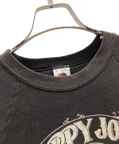 FRUIT OF THE LOOM（フルーツオブザルーム）FRUIT OF THE LOOM (フルーツオブザルーム) ヴィンテージスウェット SLOPPY JOE'S KEYWEST（スロッピー ジョーズ キーウエスト） ブラック サイズ:Mの古着・服飾アイテム