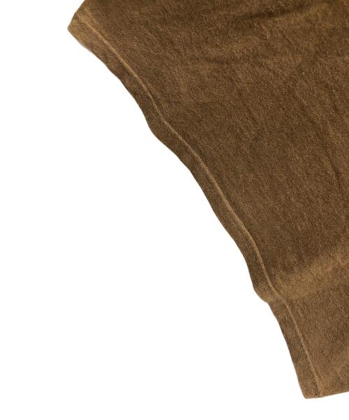 HARLEY-DAVIDSON（ハーレーダビッドソン）HARLEY-DAVIDSON (ハーレーダビッドソン) Tシャツ 刺繍ロゴ ブラウン サイズ:MEDIUMの古着・服飾アイテム