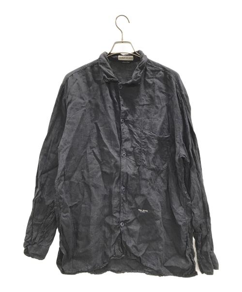 STONE ISLAND（ストーンアイランド）STONE ISLAND (ストーンアイランド) 長袖シャツ ネイビー サイズ:Lの古着・服飾アイテム