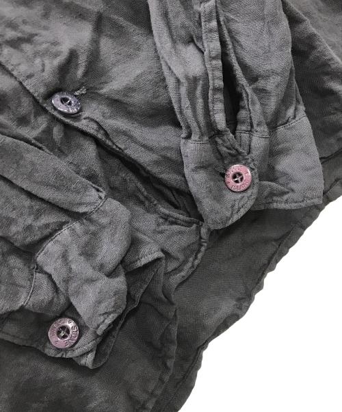 STONE ISLAND（ストーンアイランド）STONE ISLAND (ストーンアイランド) 長袖シャツ ネイビー サイズ:Lの古着・服飾アイテム