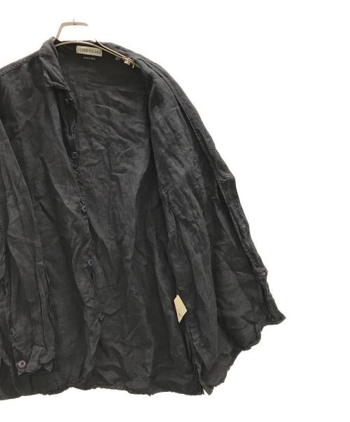 STONE ISLAND（ストーンアイランド）STONE ISLAND (ストーンアイランド) 長袖シャツ ネイビー サイズ:Lの古着・服飾アイテム
