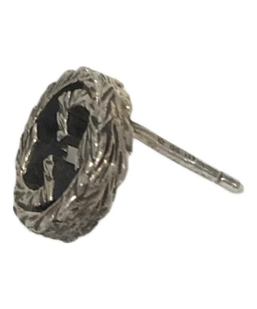 GUCCI（グッチ）GUCCI (グッチ) ピアス 	アンベスク インターロッキング G サイズ:実寸サイズにてご確認ください。の古着・服飾アイテム