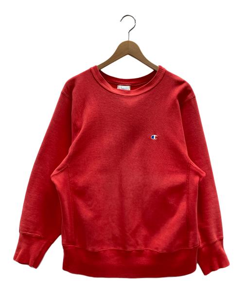 Champion REVERSE WEAVE（チャンピオン リバース ウィーブ）Champion REVERSE WEAVE (チャンピオン リバース ウィーブ) スウェット レッド サイズ:MEDIUMの古着・服飾アイテム