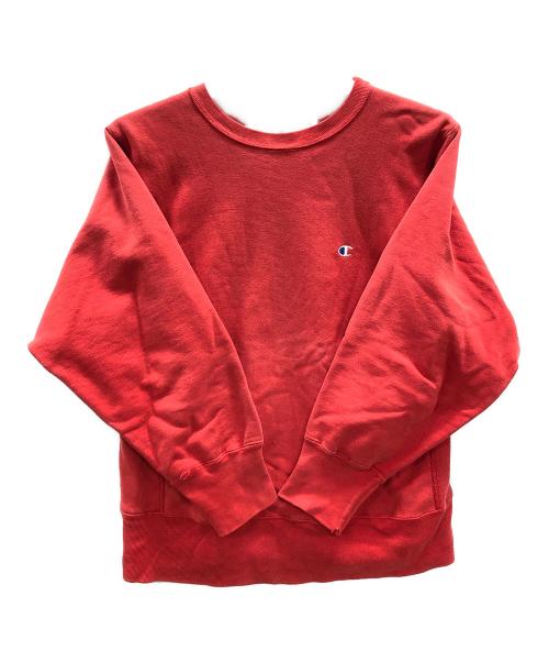 Champion REVERSE WEAVE（チャンピオン リバース ウィーブ）Champion REVERSE WEAVE (チャンピオン リバース ウィーブ) スウェット レッド サイズ:MEDIUMの古着・服飾アイテム