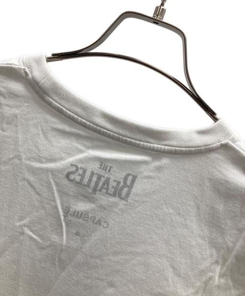 THE BEATLES（ビートルズ）THE BEATLES (ビートルズ) 半袖Tシャツ ホワイト サイズ:Lの古着・服飾アイテム