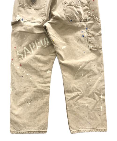 SAPEur（サプール）SAPEur (サプール) LEE (リー) ペインターパンツ ベージュ サイズ:Lの古着・服飾アイテム