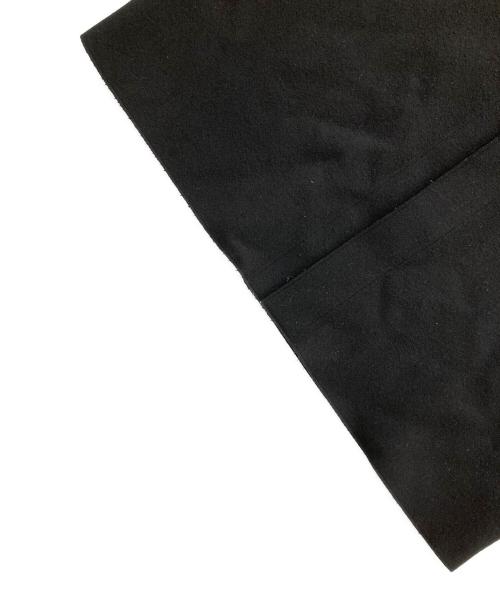 HYKE（ハイク）HYKE (ハイク) Melton Hooded Work Coat（メルトン フーデット ワーク コート） ブラック サイズ:2の古着・服飾アイテム