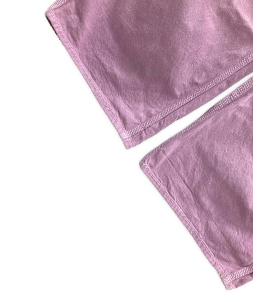 HOLIDAY DENIM（ホリデイデニム）HOLIDAY DENIM (ホリデイデニム) カラービッグオーバーオール サロペット パープル サイズ:1の古着・服飾アイテム