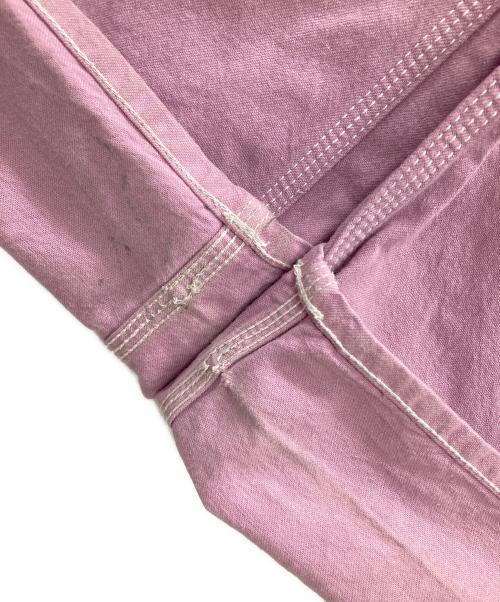 HOLIDAY DENIM（ホリデイデニム）HOLIDAY DENIM (ホリデイデニム) カラービッグオーバーオール サロペット パープル サイズ:1の古着・服飾アイテム