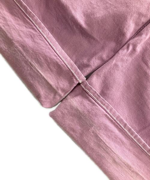 HOLIDAY DENIM（ホリデイデニム）HOLIDAY DENIM (ホリデイデニム) カラービッグオーバーオール サロペット パープル サイズ:1の古着・服飾アイテム