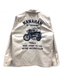 STUDIO D'ARTISAN×HEATH（ステュディオダルチザン×ヒース）の古着「コーチジャケット」｜アイボリー