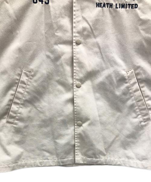 STUDIO D'ARTISAN（ステュディオダルチザン）STUDIO D'ARTISAN (ステュディオダルチザン) HEATH (ヒース) コーチジャケット アイボリー サイズ:40の古着・服飾アイテム