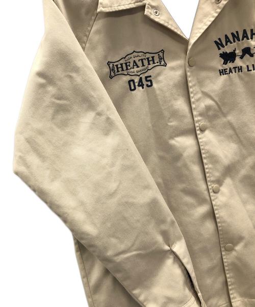 STUDIO D'ARTISAN（ステュディオダルチザン）STUDIO D'ARTISAN (ステュディオダルチザン) HEATH (ヒース) コーチジャケット アイボリー サイズ:40の古着・服飾アイテム