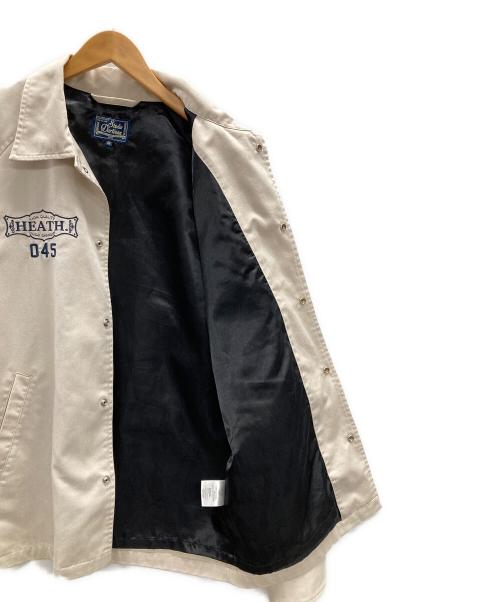 STUDIO D'ARTISAN（ステュディオダルチザン）STUDIO D'ARTISAN (ステュディオダルチザン) HEATH (ヒース) コーチジャケット アイボリー サイズ:40の古着・服飾アイテム