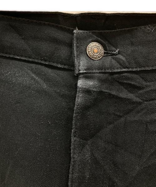 LEVI'S（リーバイス）LEVI'S (リーバイス) フレアパンツ STA-PREST（ステイ-プレスト） ブラック サイズ:実寸サイズにてご確認ください。の古着・服飾アイテム