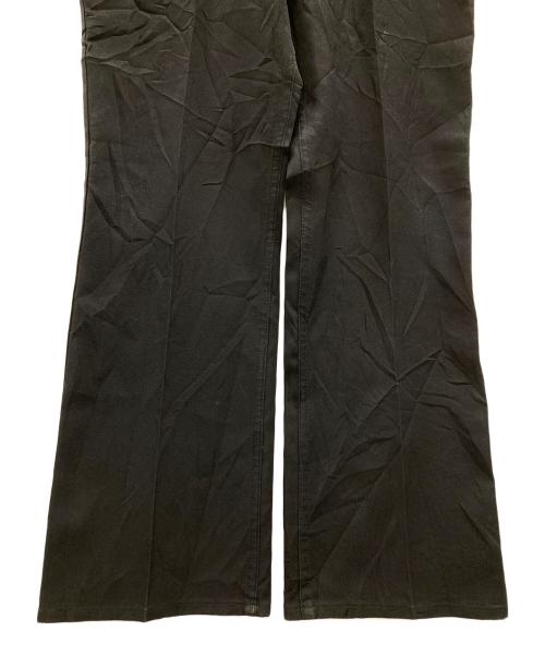 LEVI'S（リーバイス）LEVI'S (リーバイス) フレアパンツ STA-PREST（ステイ-プレスト） ブラック サイズ:実寸サイズにてご確認ください。の古着・服飾アイテム